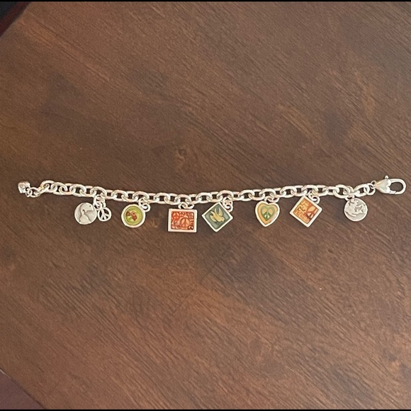 Brighton Jewelry - Brighton Peace Charming Bracelet